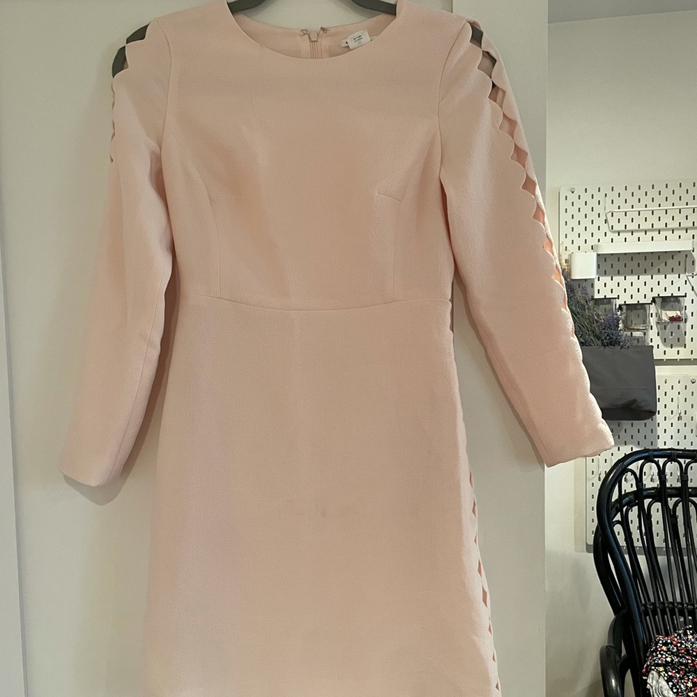 NWT Club Monaco light baby pink dress